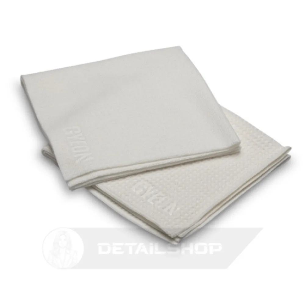 Gyeon Q²M INTERIOR WIPE EVO 40x40 см (2шт) - плюшевий двосторонній рушник для інтер'єру